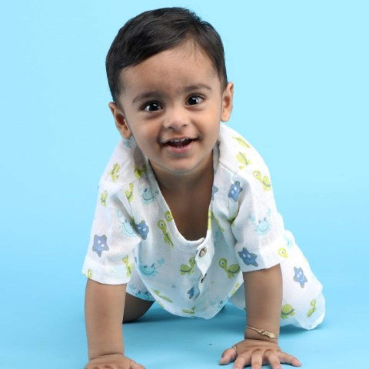 SEA CRITTERS COTTON SET