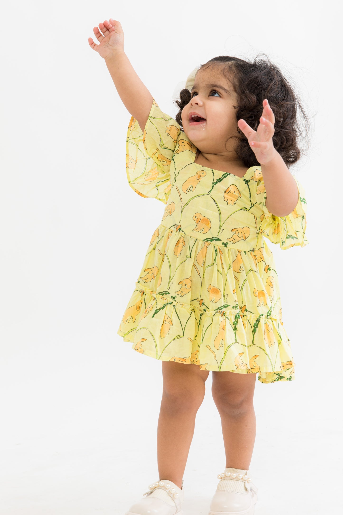 Rabbit bow frock