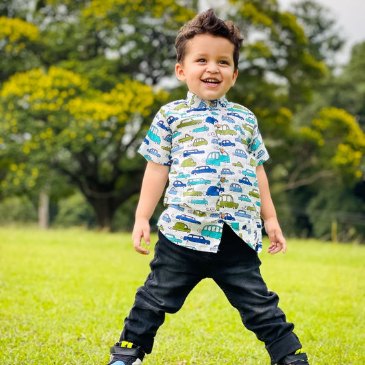 BUMPY CARS COTTON SHIRT