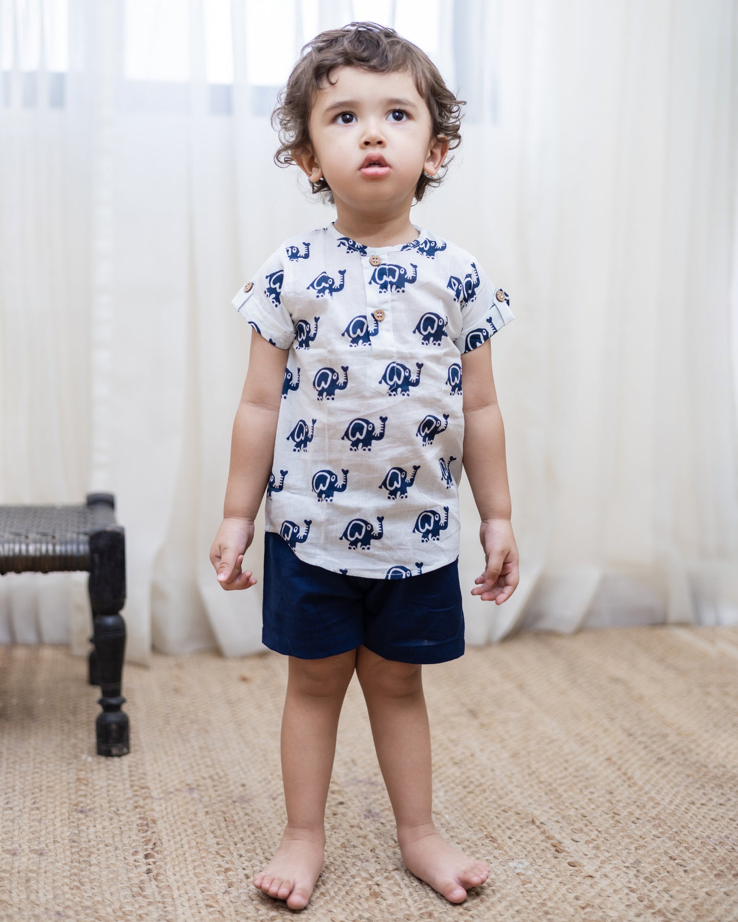 Blue Elle half set
