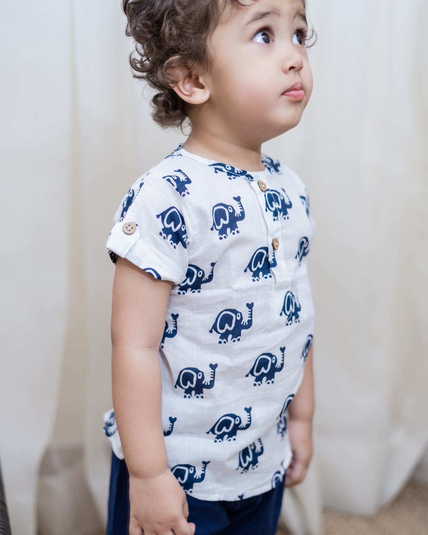 Blue Elle half set