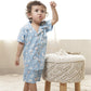 Blue cartoon sets