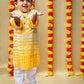 ORANGE CRUSH TIE-DYE KURTA