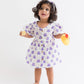 Little Hippo frock set with band