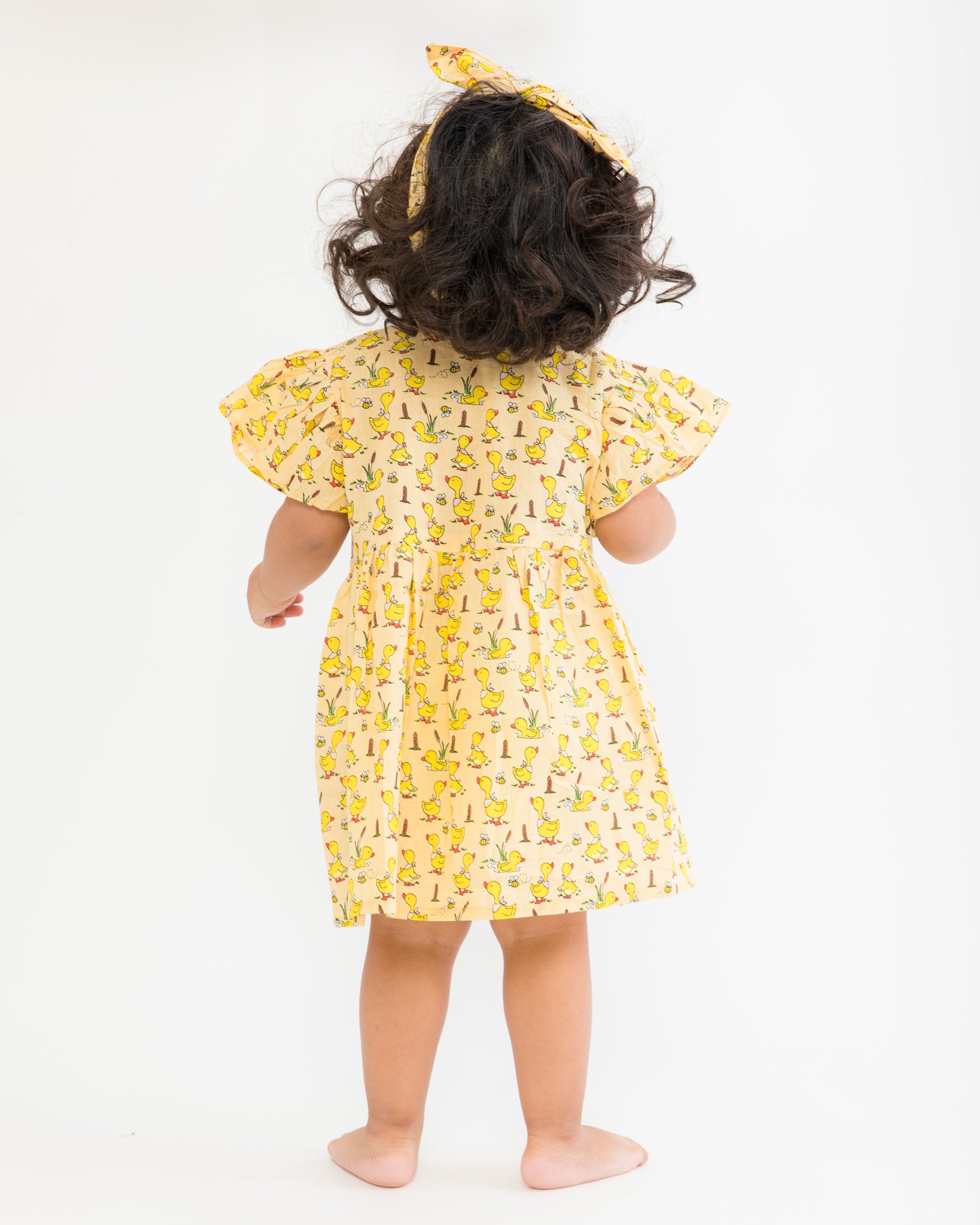 Little Duckling frock with hair band